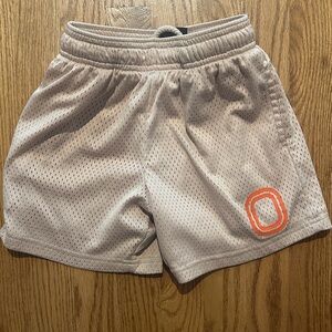 Kids Tan Mesh Shorts